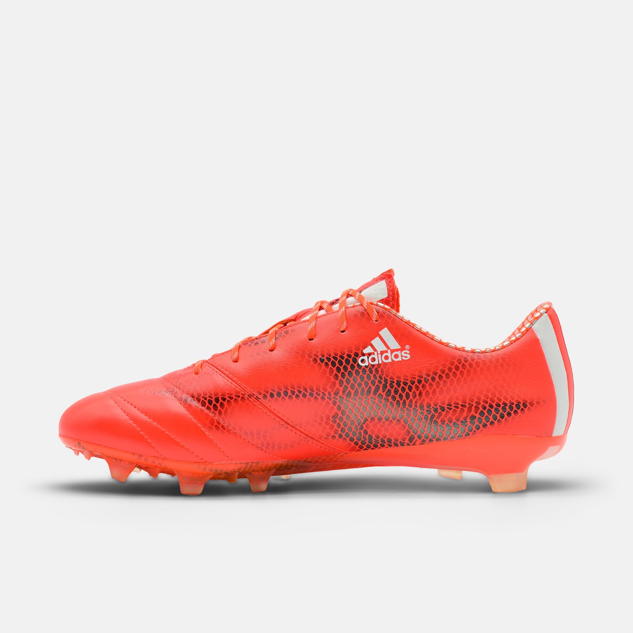 Adidas F50 AdiZero FG Solar Red / White / Core Black football boots — photo 3