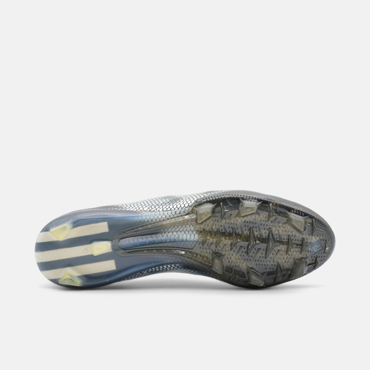 Adidas F50 Adizero FG Core Black / Silver Metallic football boots — photo 2