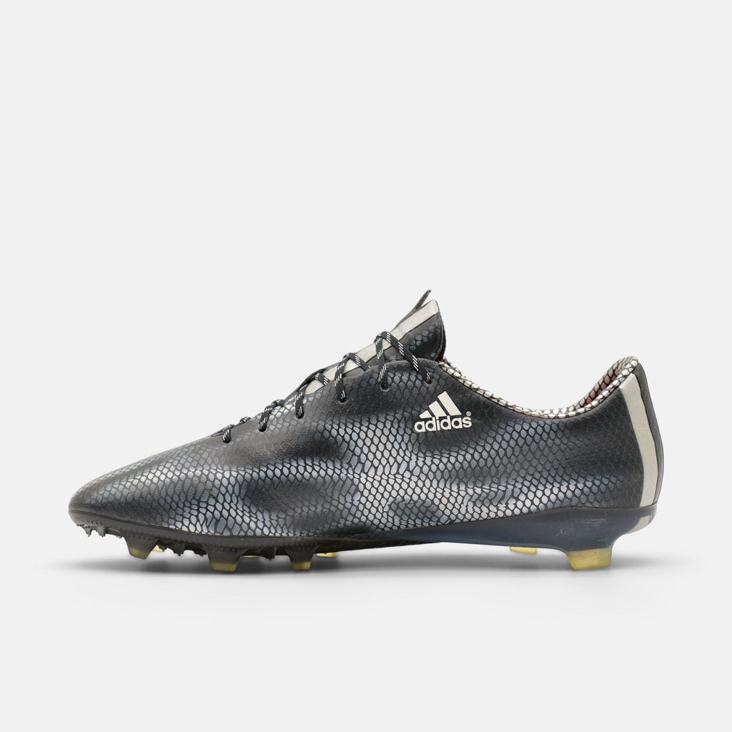 Adidas F50 Adizero FG Core Black / Silver Metallic football boots — photo 3