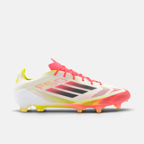 Adidas F50 Elite FG Cloud White / Core Black / Solar Yellow football boots — photo 1