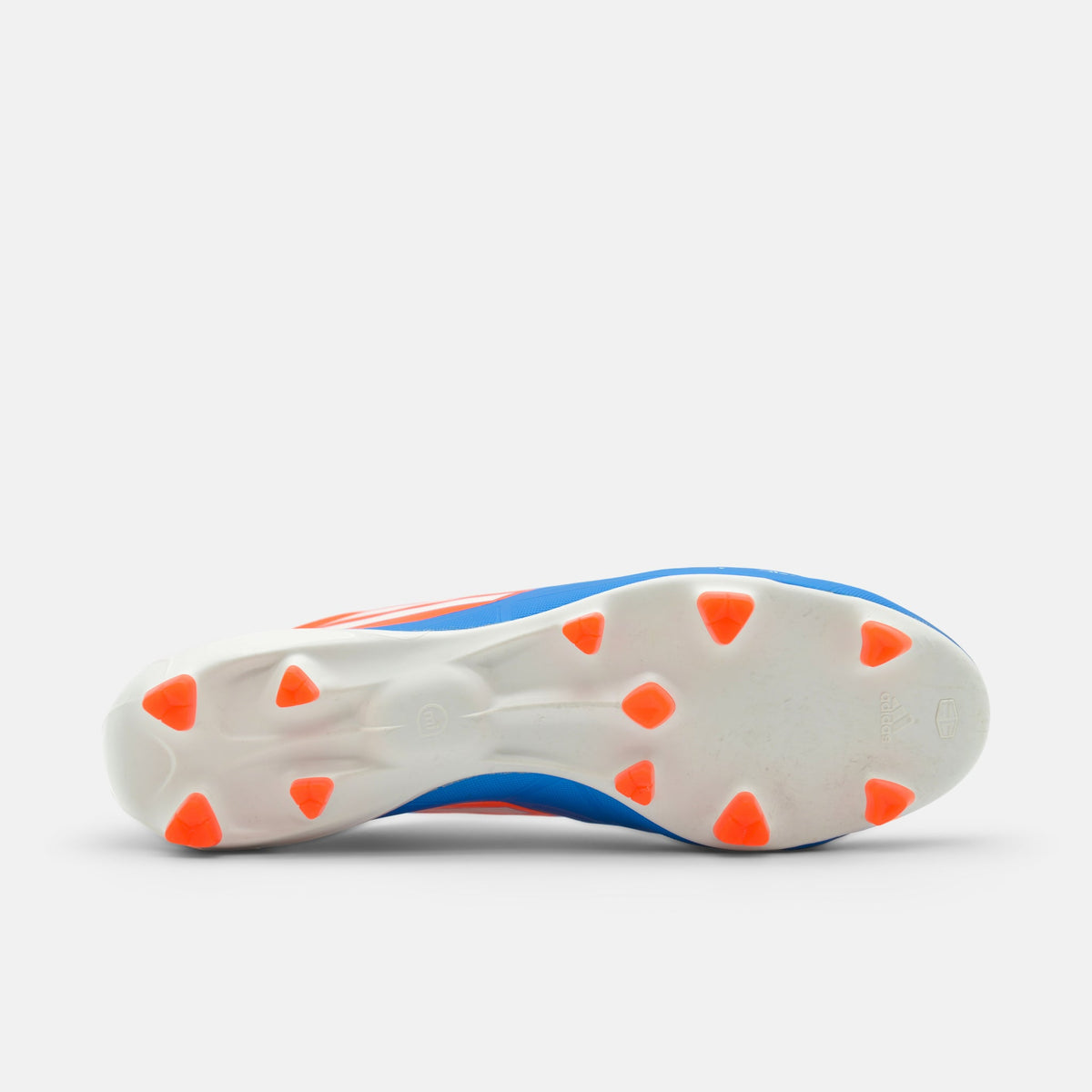 Adidas F50 Adizero TRX FG Infrared / Running White / Bright Blue football boots — photo 2