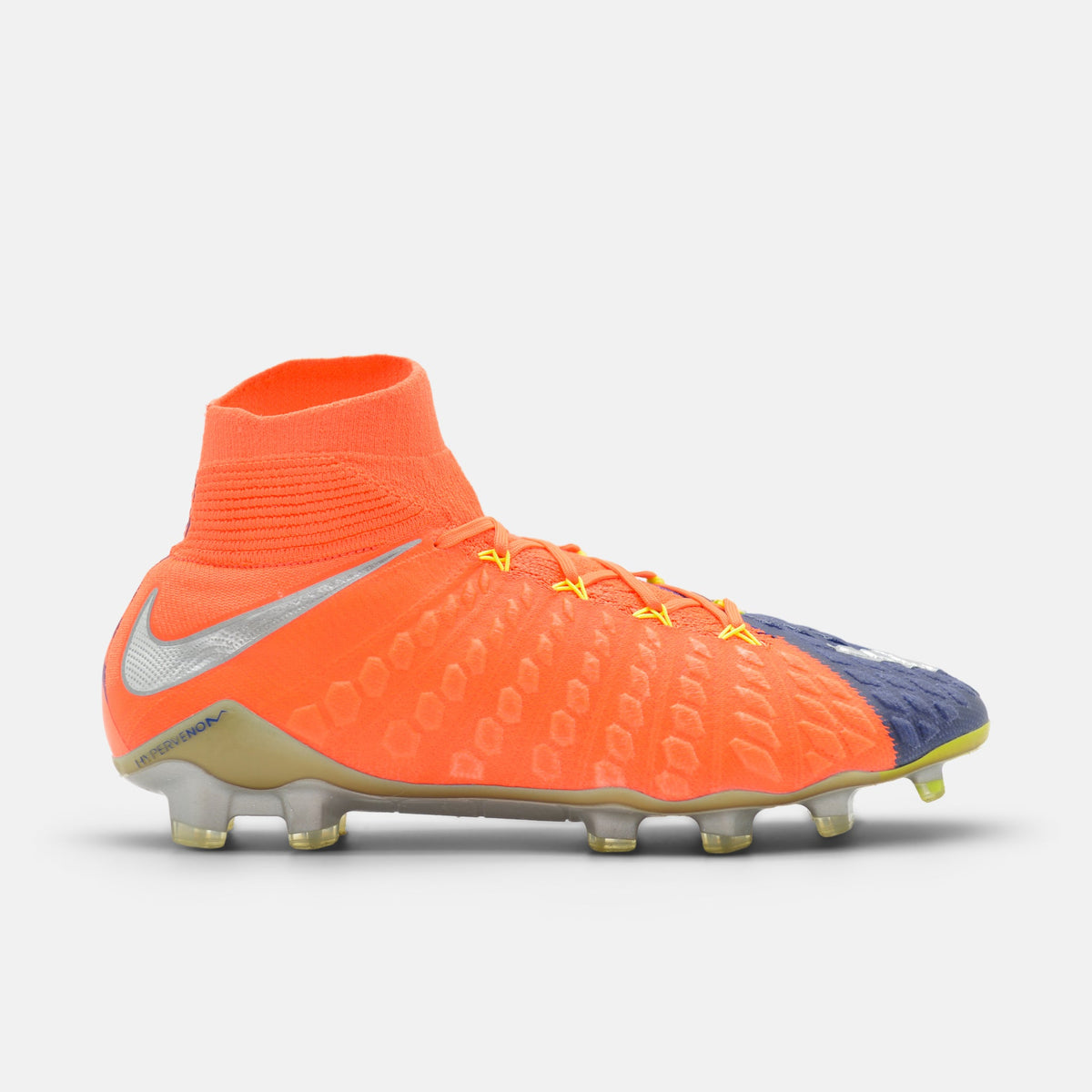 Nike Hypervenom Phantom III DF Elite FG Deep Royal Blue / Chrome / Total Crimson football boots — photo 1