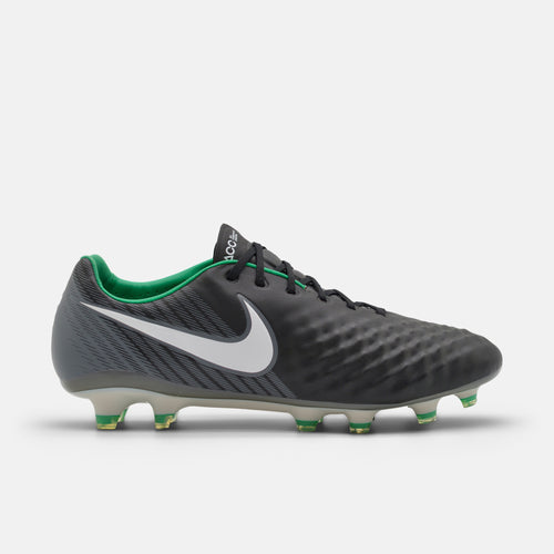 Nike Magista Opus II FG Black / White / Cool Grey / Stadium Green football boots — photo 1
