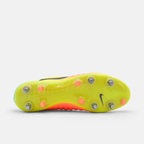 Nike Magista Opus II SG Hyper Orange / Volt / Black football boots — photo 2