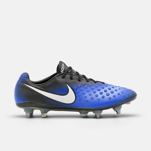 Nike Magista Opus II SG-PRO Black / Paramount Blue / White football boots — photo 1