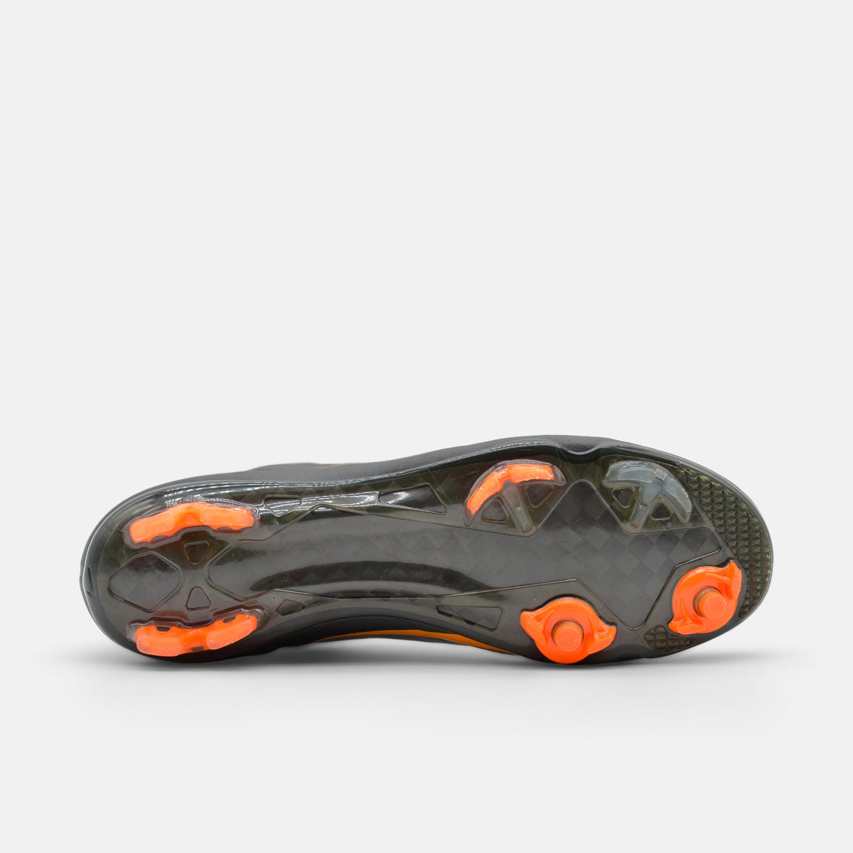 Nike Mercurial Vapor Superfly II FG Black / Circuit Orange / Black football boots — photo 2