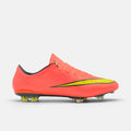 Nike Mercurial Vapor X FG Hyper Punch / Gold / Black football boots — photo 1