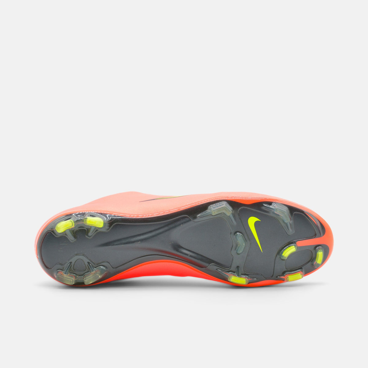 Nike Mercurial Vapor X FG Hyper Punch / Gold / Black football boots — photo 2