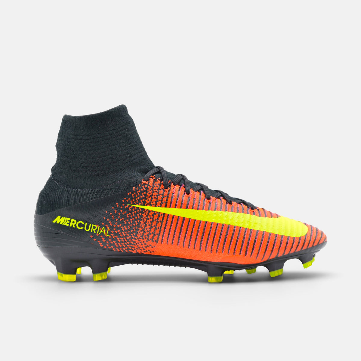 Nike Mercurial Superfly V FG Total Crimson / Volt / Black / Pink Blast football boots — photo 1