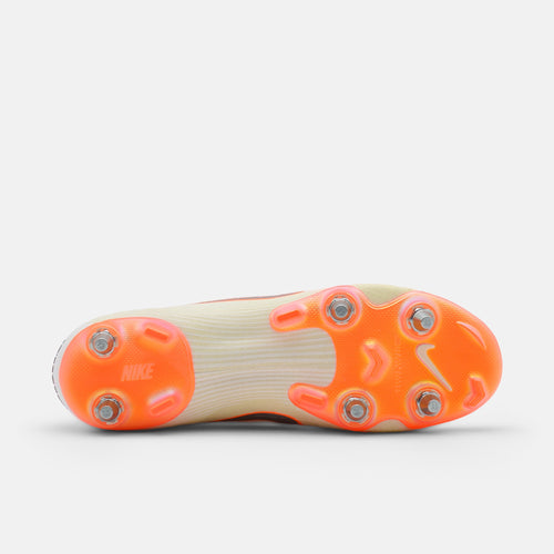 Nike Mercurial Superfly 6 Elite DF SG White / Total Orange football boots — photo 2