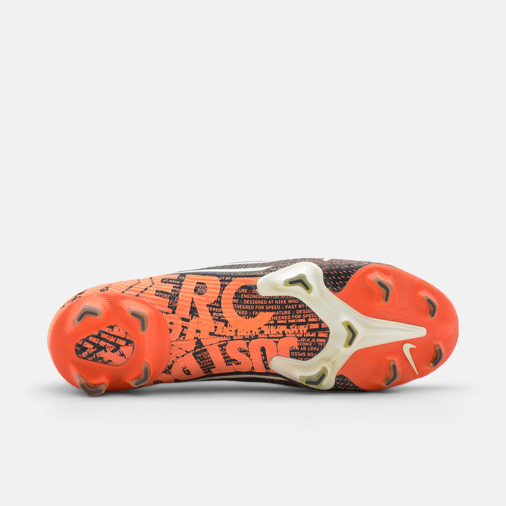 Nike Mercurial Vapor 13 Elite FG Black / Hyper Crimson / White football boots — photo 2