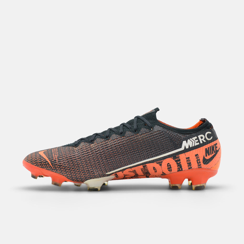 Nike Mercurial Vapor 13 Elite FG Black / Hyper Crimson / White football boots — photo 3