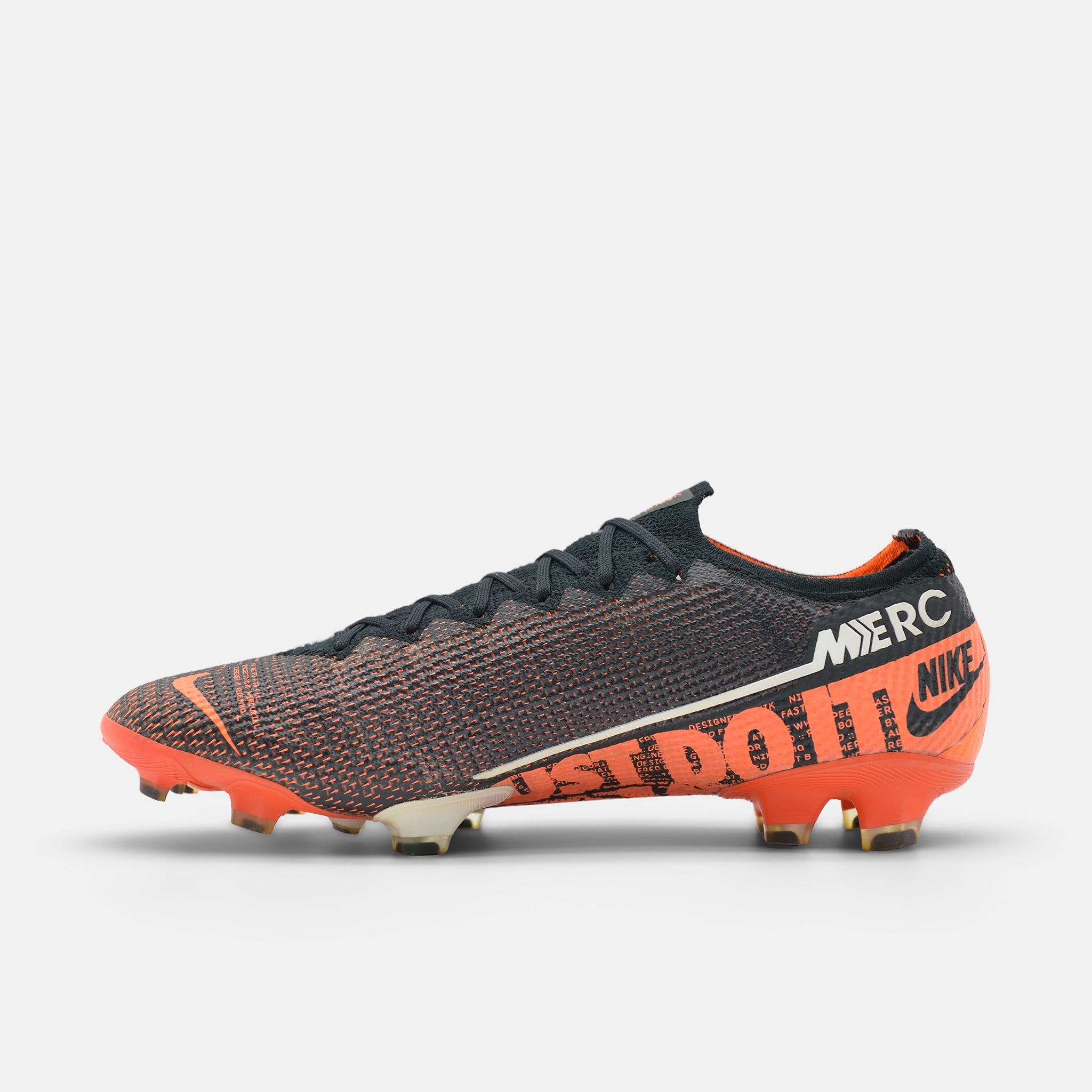 Nike Mercurial Vapor 13 Elite FG Black / Hyper Crimson / White football boots — photo 3