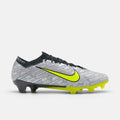 Nike Mercurial Vapor 15 Elite FG Metallic Silver / Black / Volt football boots — photo 1