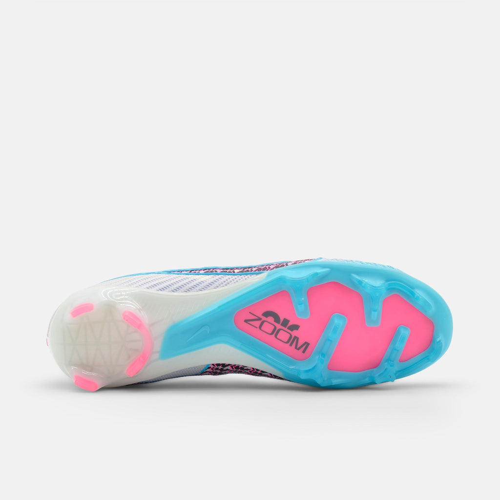 Nike Mercurial Vapor 15 Elite FG White / Pink Blast / Indigo Haze / Baltic Blue football boots — photo 2