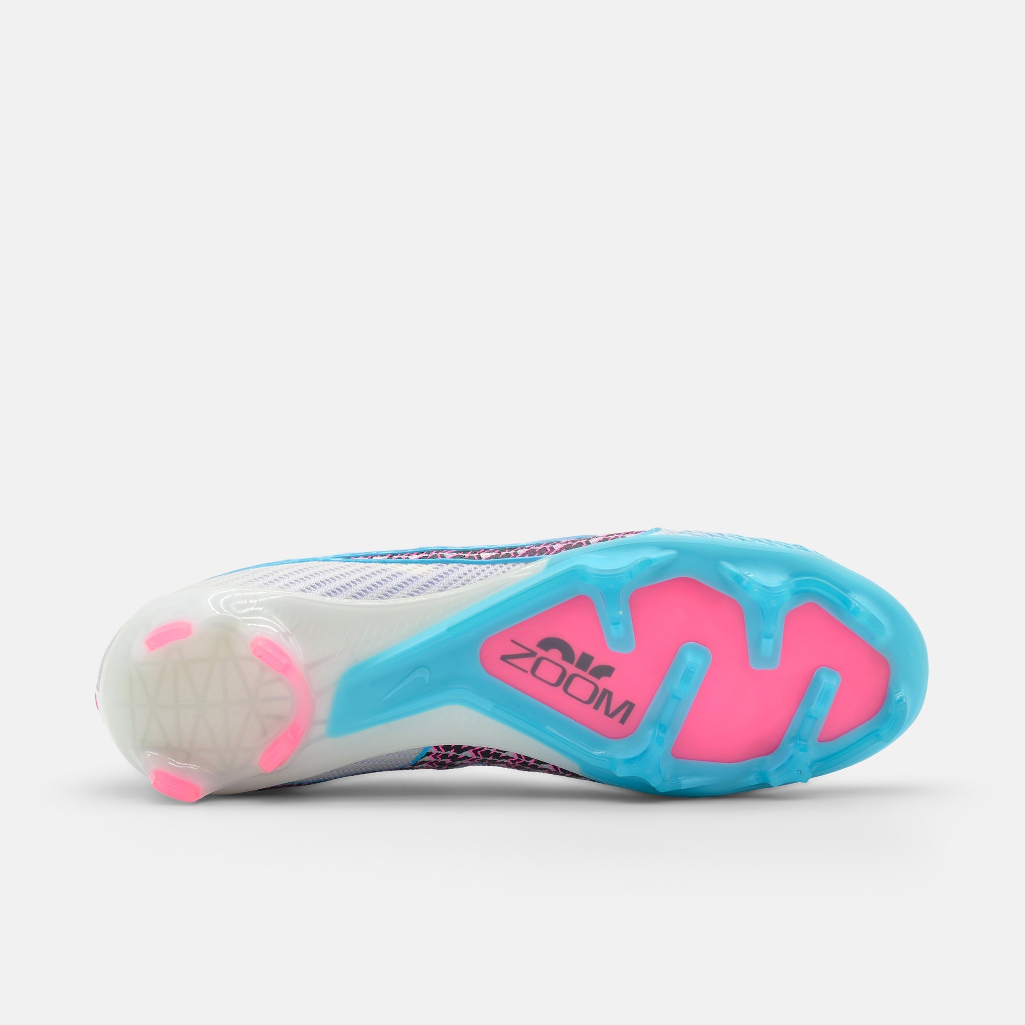 Nike Mercurial Vapor 15 Elite FG White / Pink Blast / Indigo Haze / Baltic Blue football boots — photo 2
