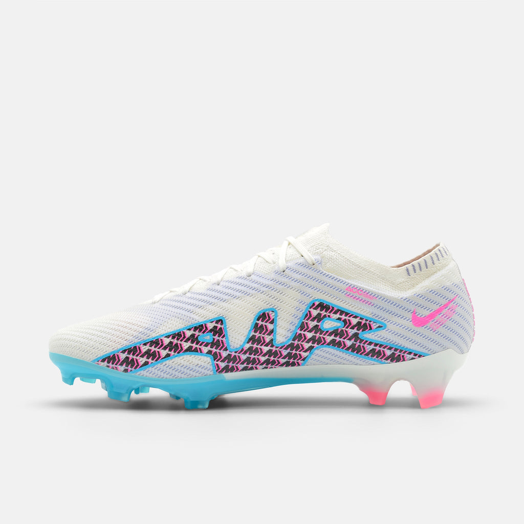 Nike Mercurial Vapor 15 Elite FG White / Pink Blast / Indigo Haze / Baltic Blue football boots — photo 3