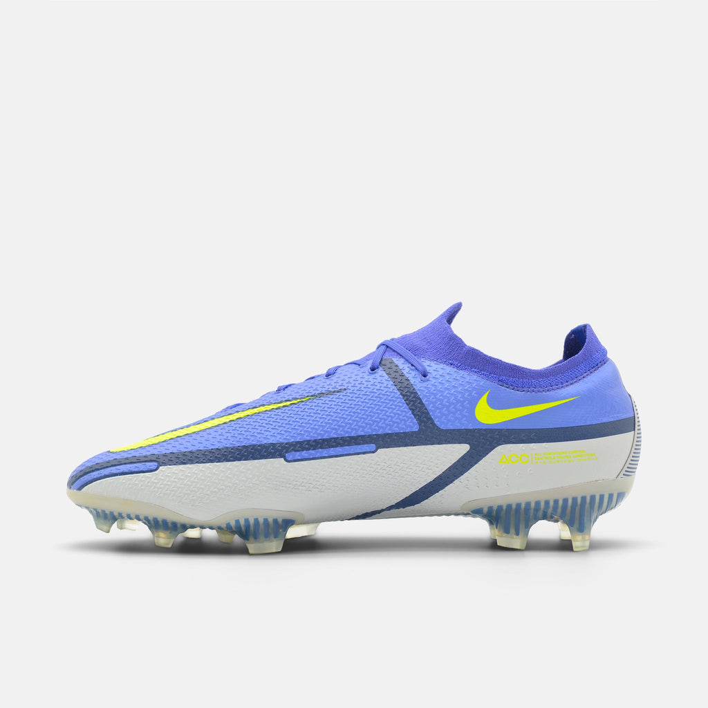Nike Phantom GT2 Elite FG Sapphire / Grey Fog / Blue Void / Volt football boots — photo 3