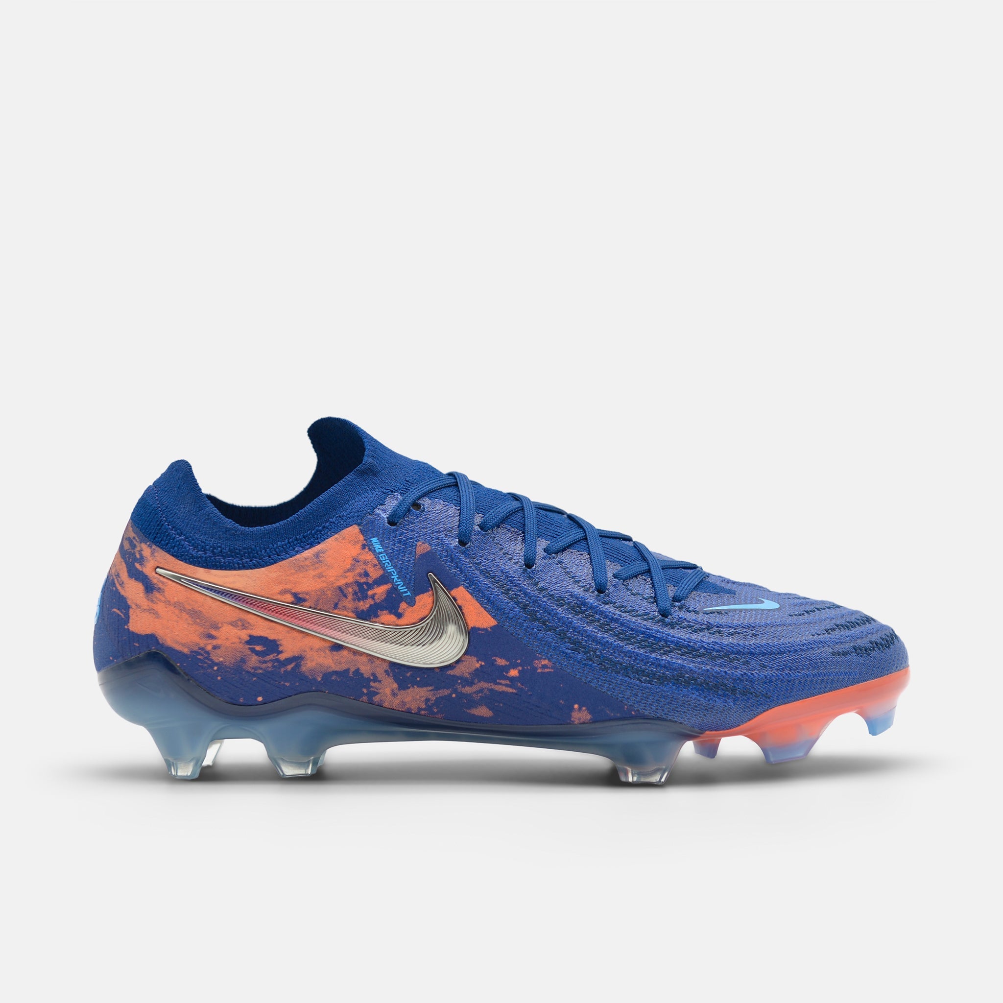 Nike Phantom GX 2 Elite FG Blue Void / Chrome football boots — photo 1