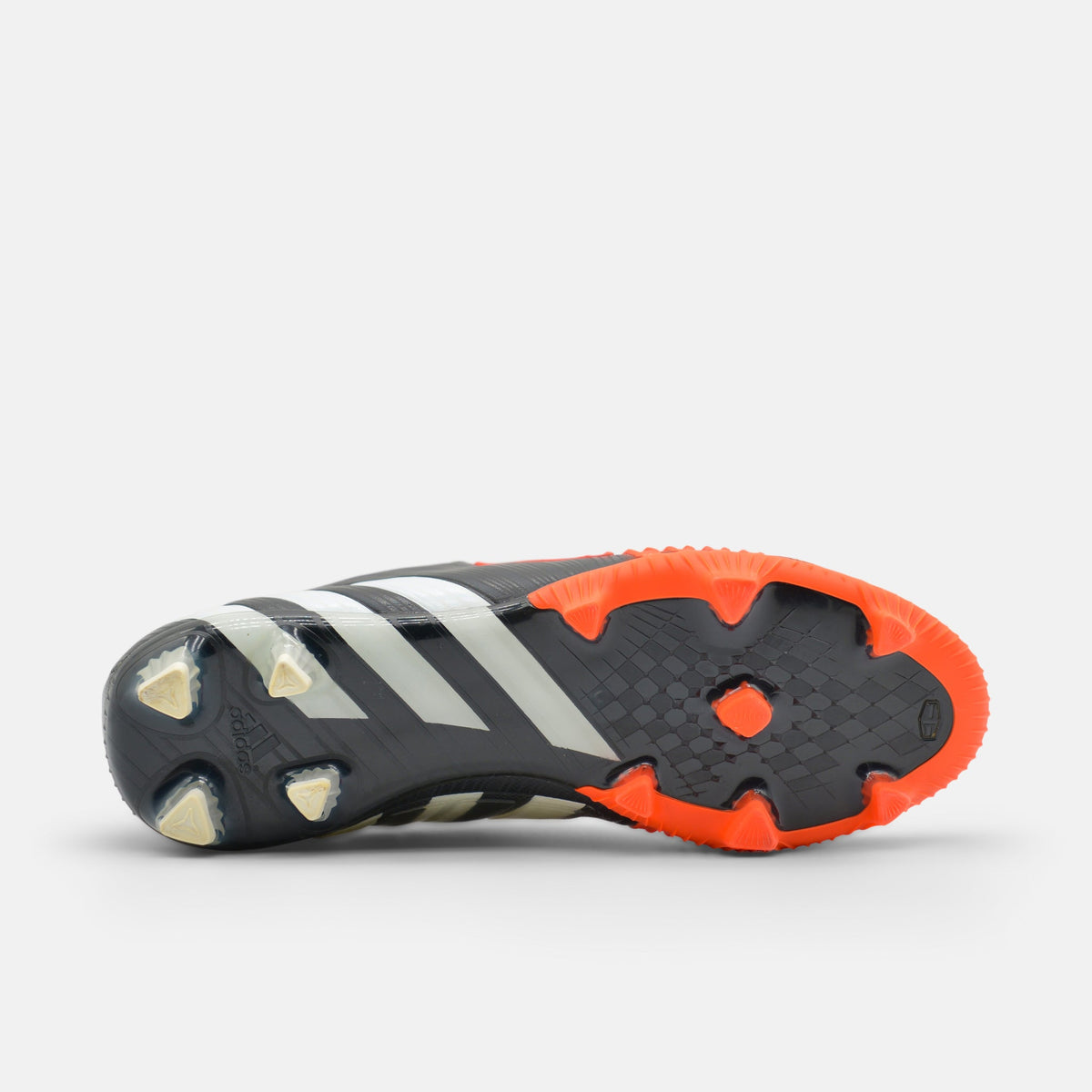 Adidas Predator Instinct FG Core Black / White / Solar Red football boots — photo 2