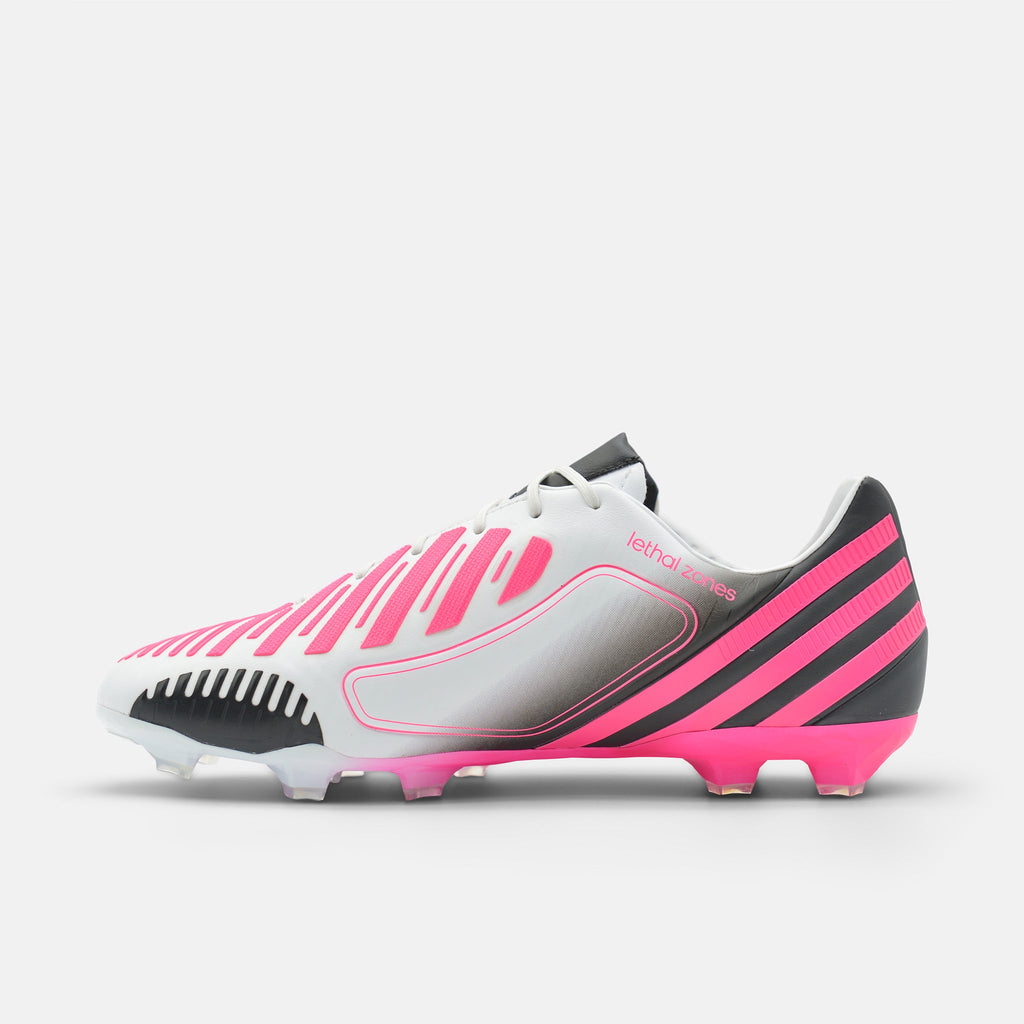 Adidas Predator Lethal Zones I FG Solar Pink / Core Black / Cloud White football boots — photo 3