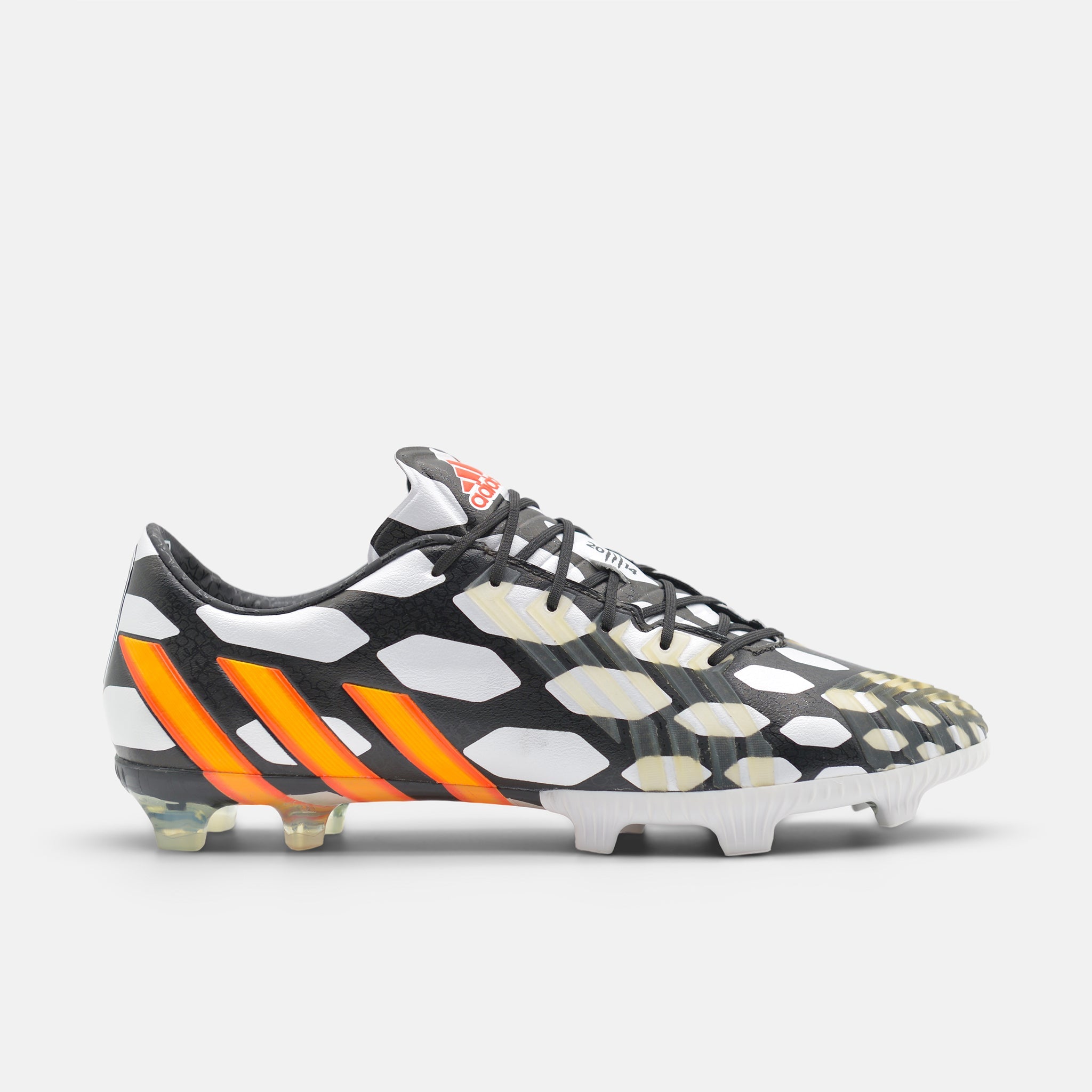 Adidas Predator Instinct FG White / Black football boots — photo 1