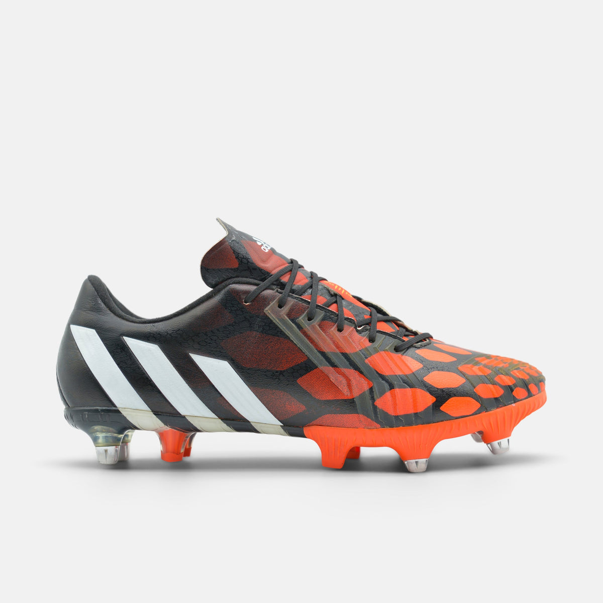 Adidas Predator Instinct SG Black / Running White / Infrared football boots — photo 1