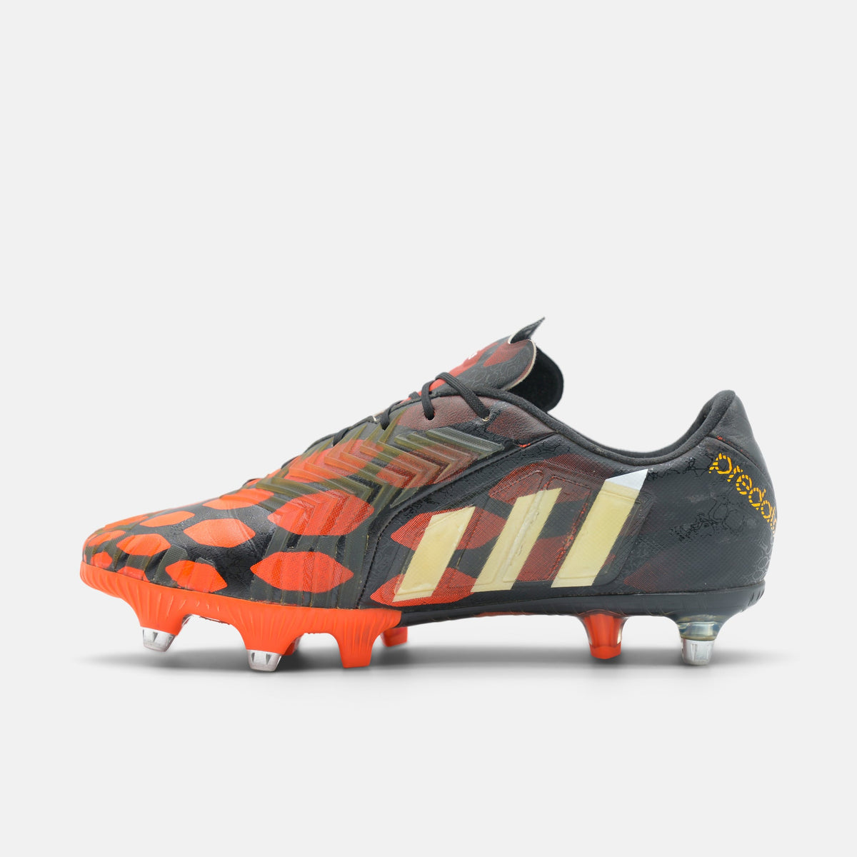 Adidas Predator Instinct SG Black / Running White / Infrared football boots — photo 3