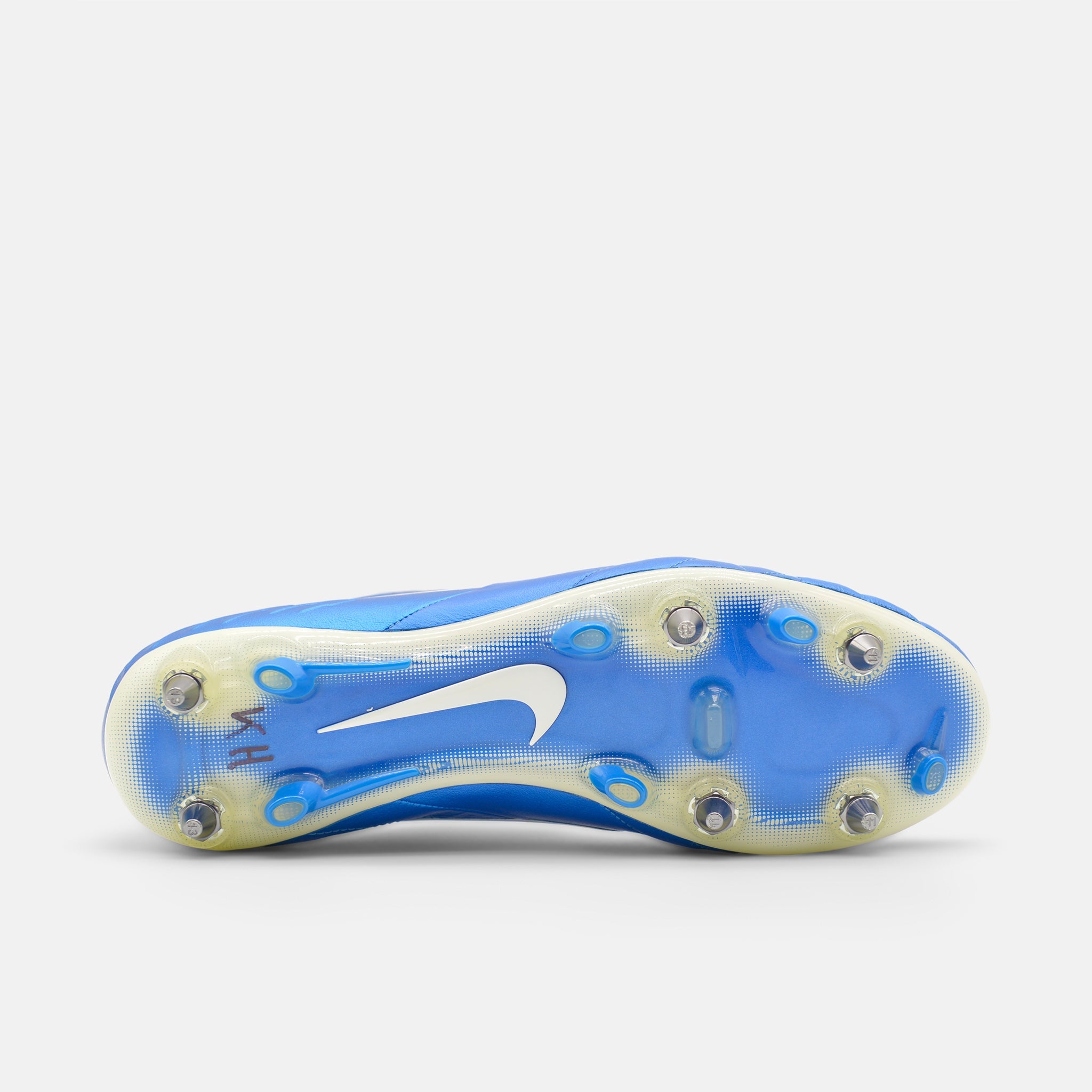 Nike Tiempo Legend IV SG Blue / White football boots — photo 2
