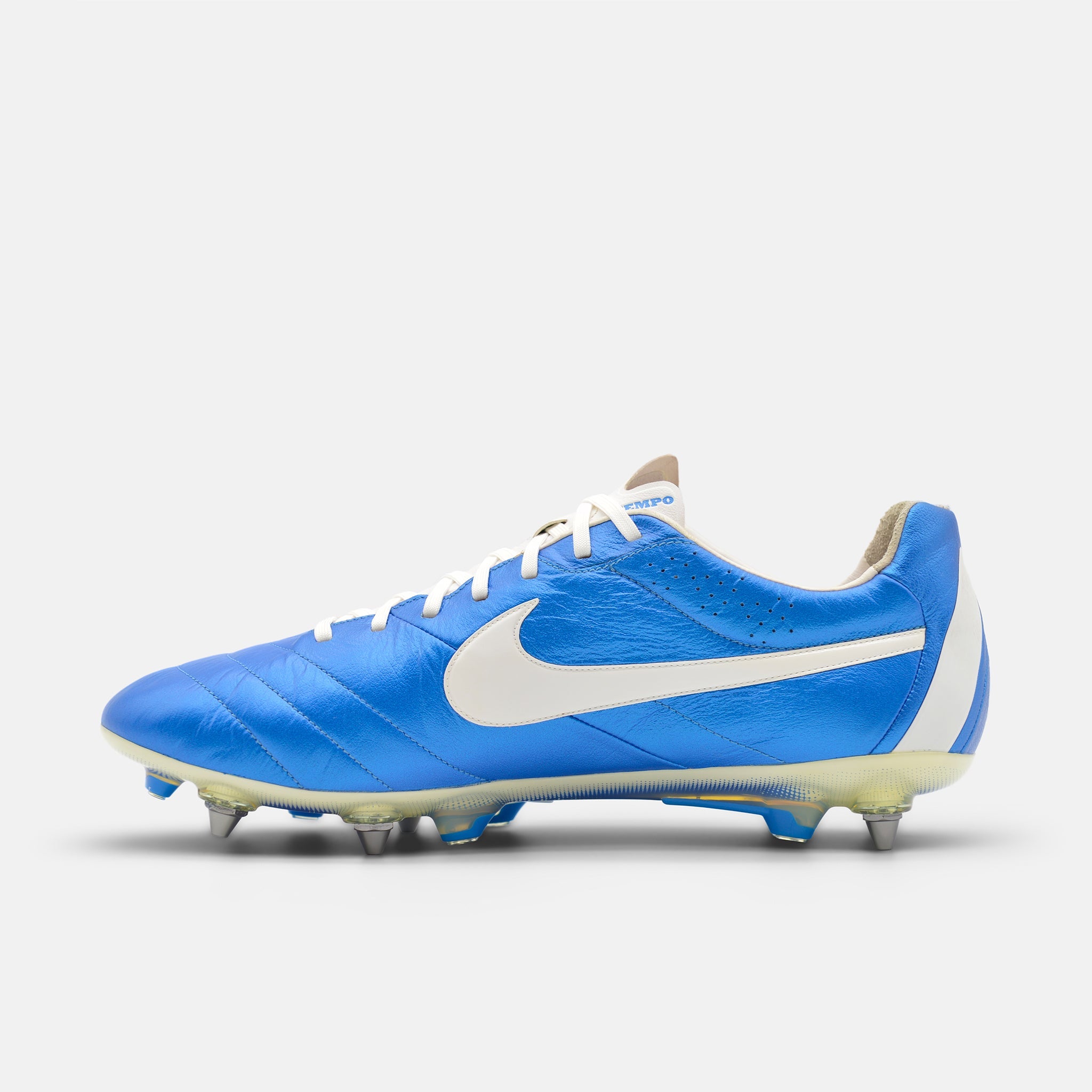 Nike Tiempo Legend IV SG Blue / White football boots — photo 3