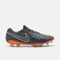 Nike Tiempo Legend VII Elite FG Black / Total Orange / White football boots — photo 1