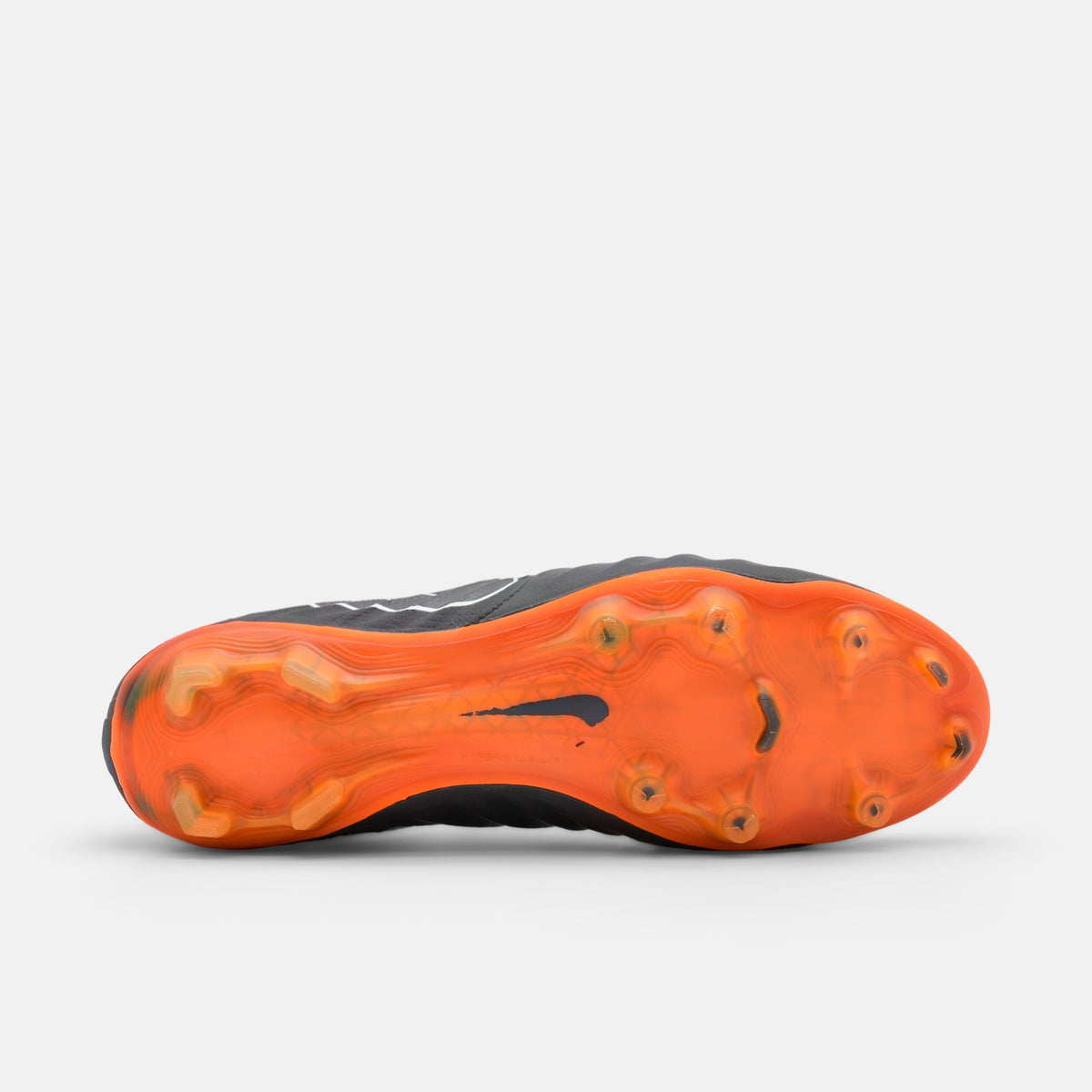 Nike Tiempo Legend VII Elite FG Black / Total Orange / White football boots — photo 2
