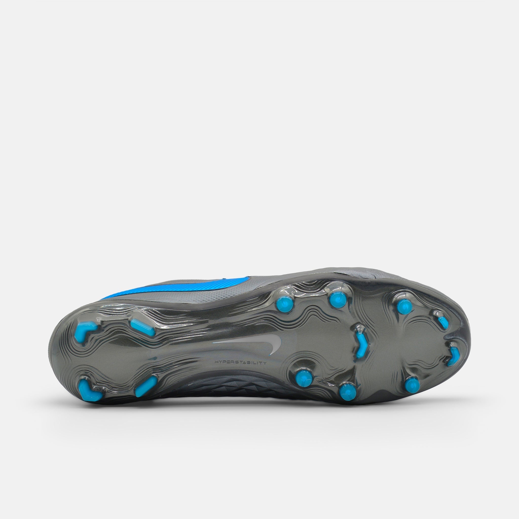 Nike Tiempo Legend 8 Elite FG Black / Black / Blue Hero football boots — photo 2