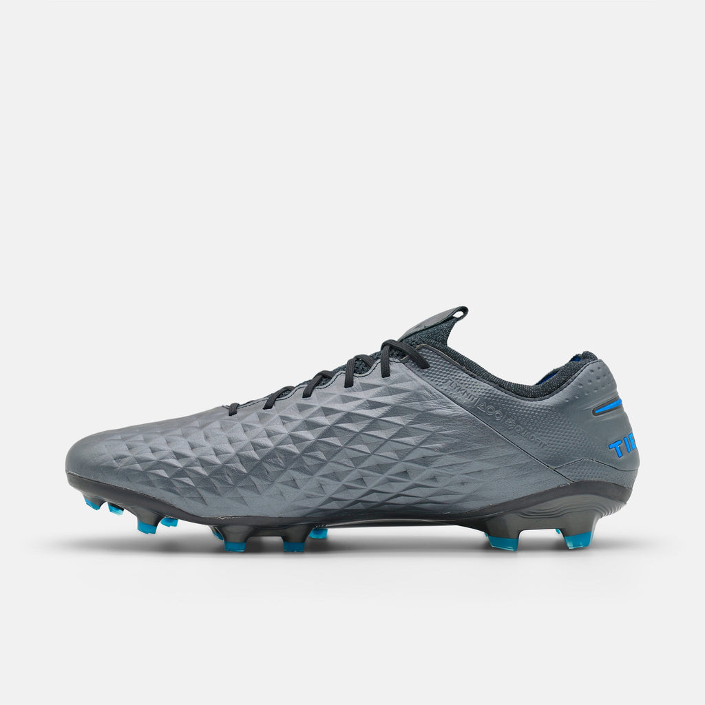 Nike Tiempo Legend 8 Elite FG Black / Black / Blue Hero football boots — photo 3
