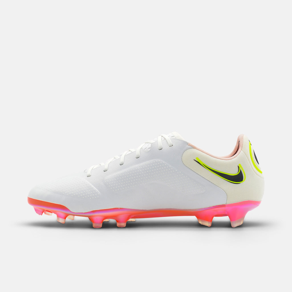 Nike Tiempo Legend 9 Elite FG White / Black / Bright Crimson football boots — photo 3