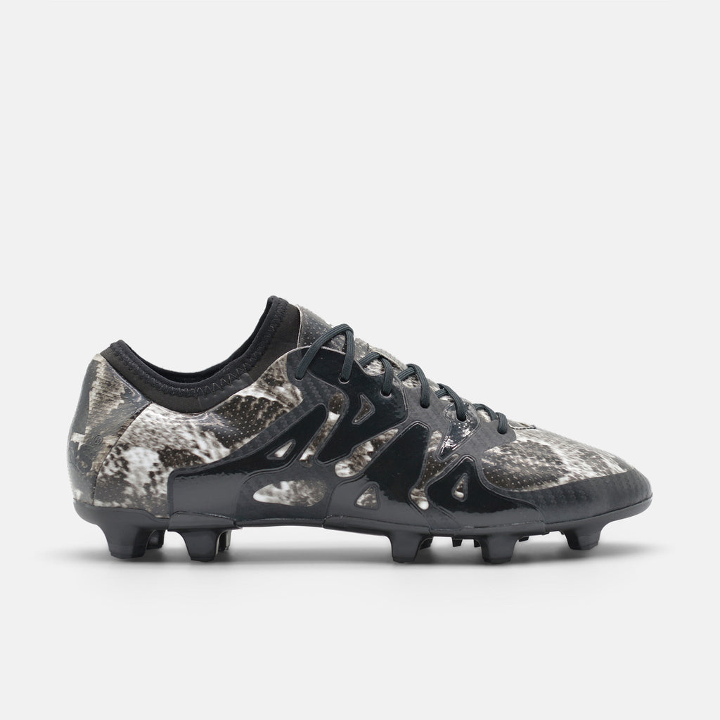 Adidas X 15.1 FG/AG Core Black / White football boots — photo 1