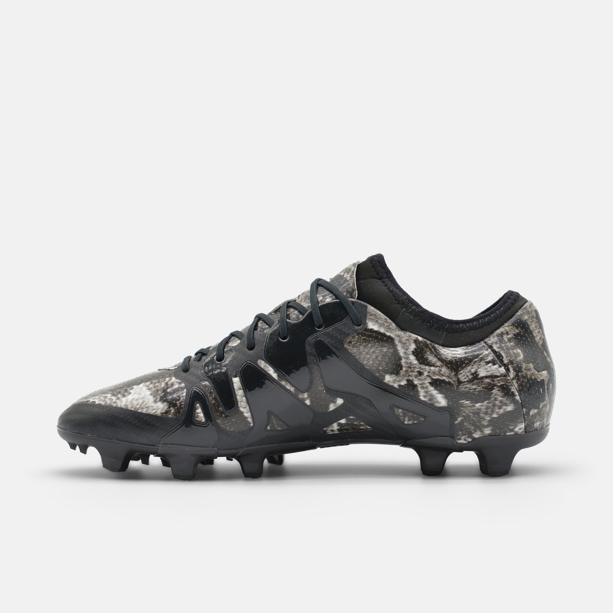 Adidas X 15.1 FG/AG Core Black / White football boots — photo 3