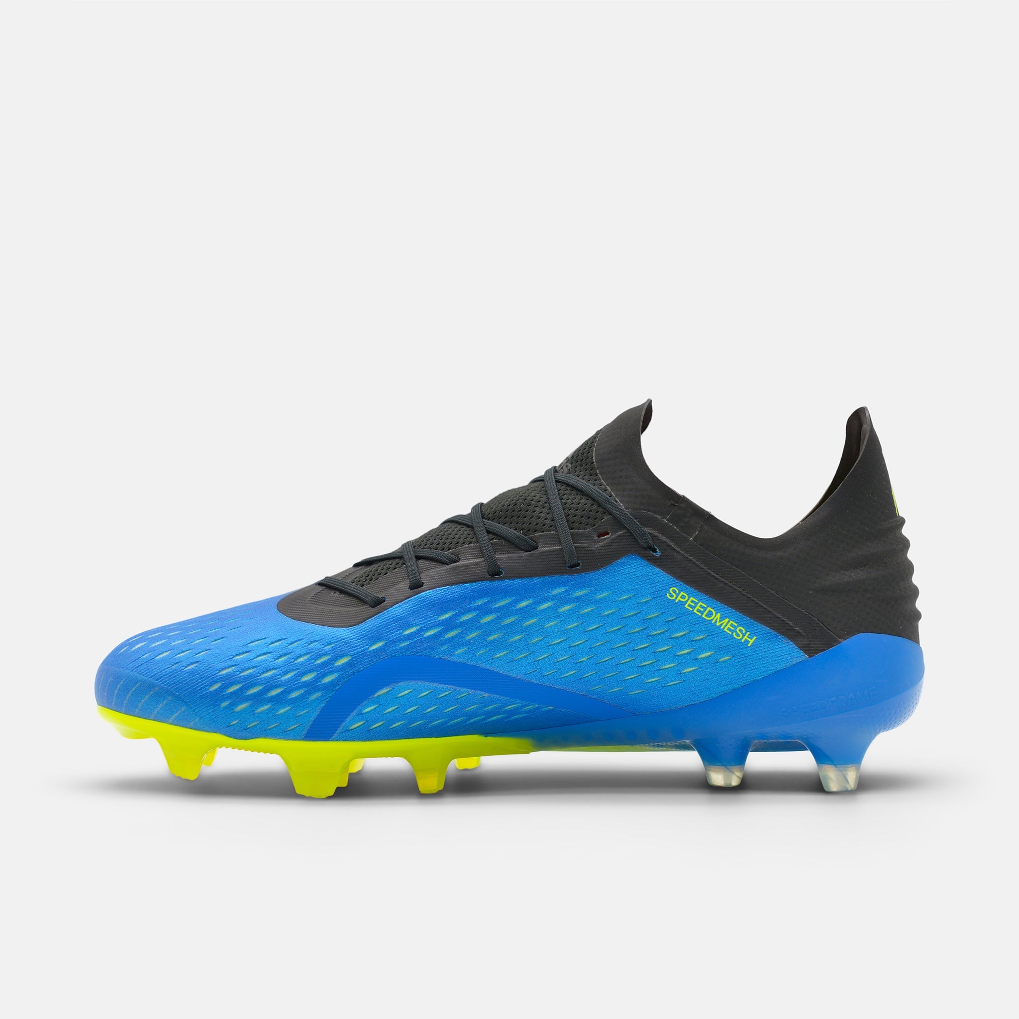 Adidas X 18.1 FG Football Blue / Solar Yellow / Core Black football boots — photo 3