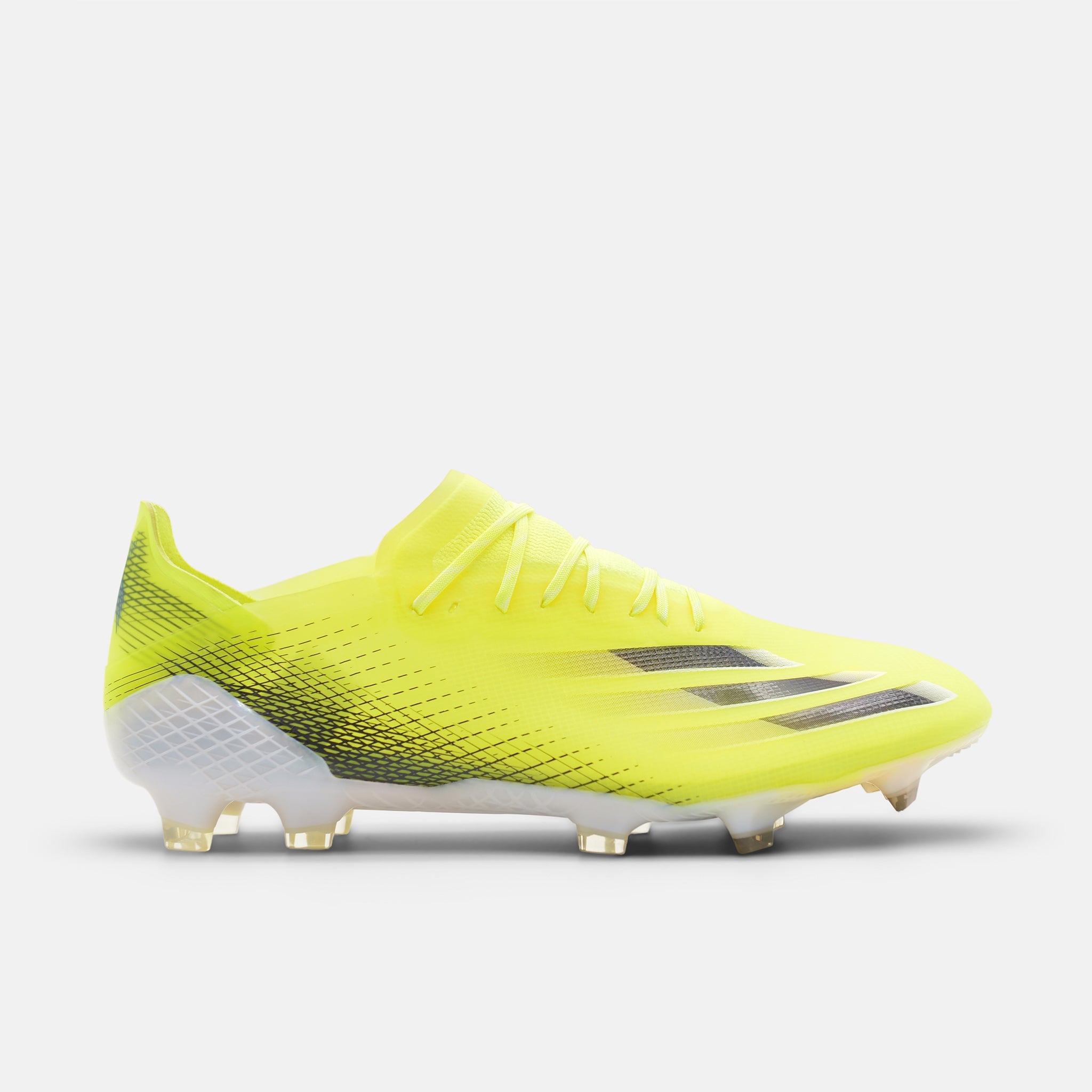 Adidas X Ghosted.1 FG Solar Yellow / Core Black / Team Royal Blue football boots — photo 1