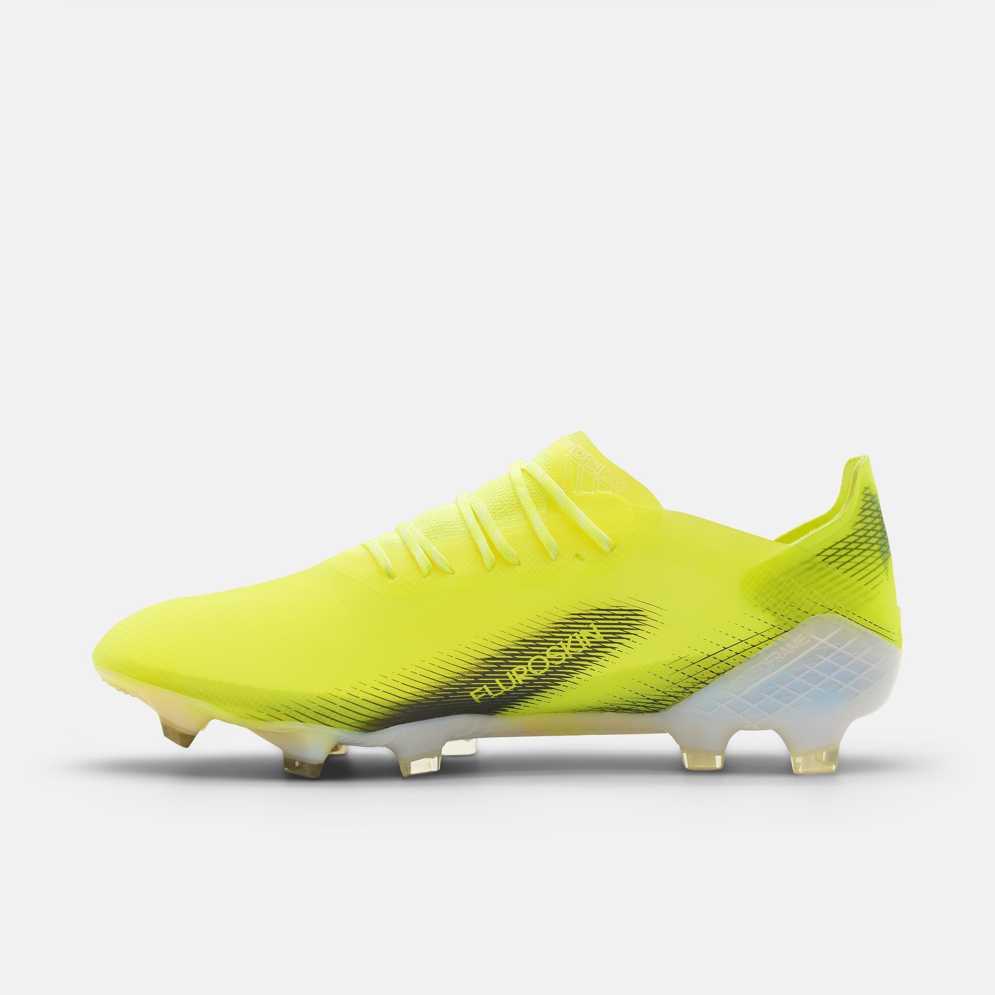 Adidas X Ghosted.1 FG Solar Yellow / Core Black / Team Royal Blue football boots — photo 3